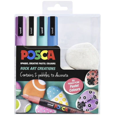 Uni Posca Marker PC-3M Rock Art Activity Pack
