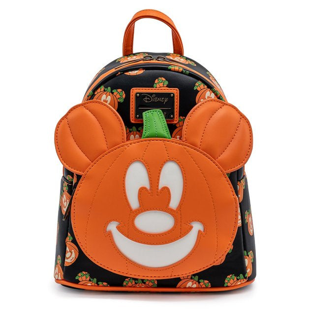Loungefly - Mickey Mouse - Mickey-O-Lantern Mini Backpack