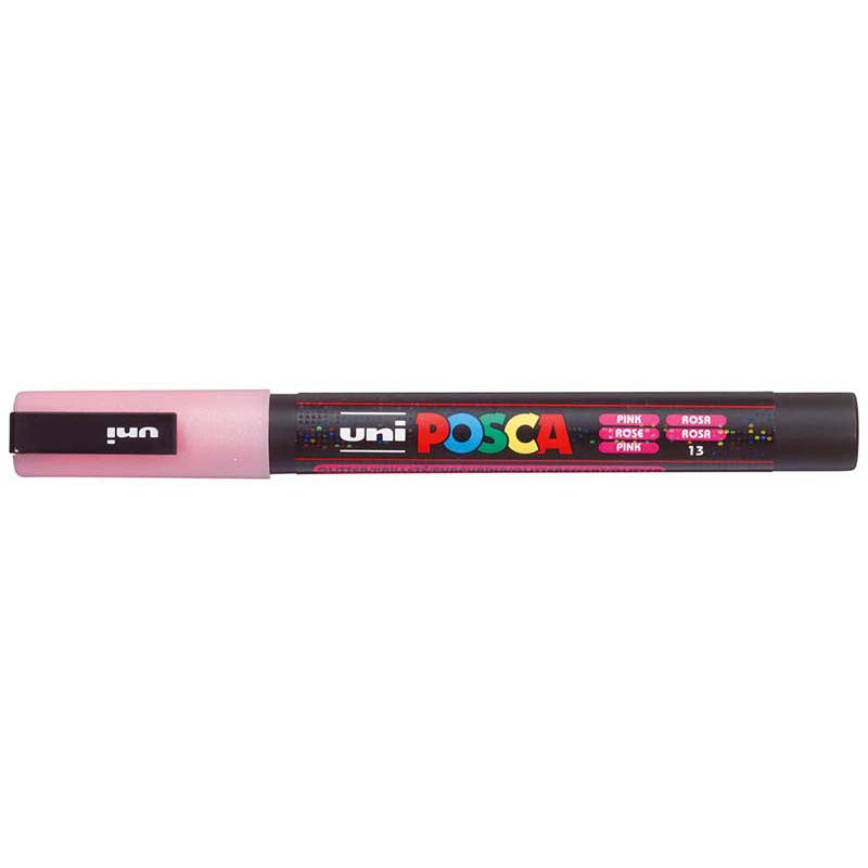 Uni Posca Marker PC 3ML - Glitter Pink
