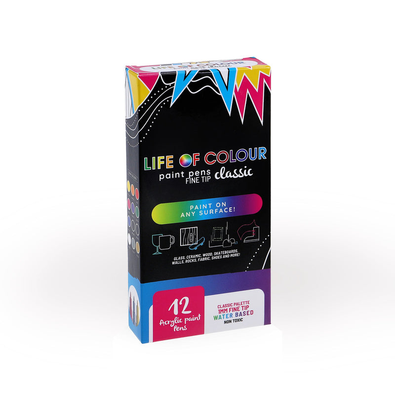 Life of Colour Paint Pens - Classic Fine Tip