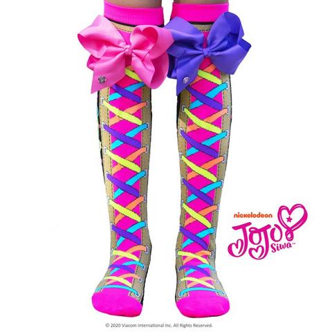 Madmia x JoJo Siwa - Unicorn Emoji Knee High Socks