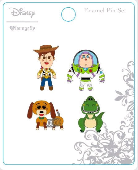 Loungefly - Toy Story - Enamel Pin 4-pack