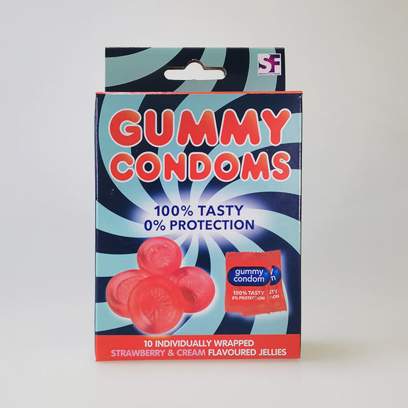 Gummy Condoms - Strawberry Flavoured Jellies