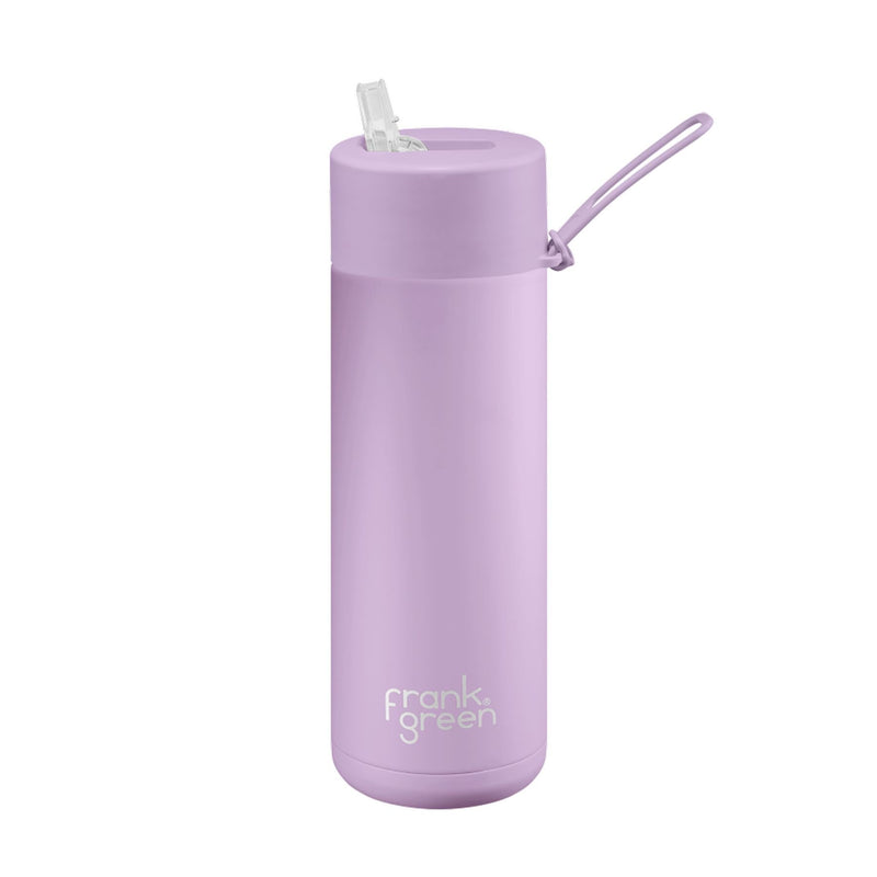 Frank Green Ceramic Reusable Bottle 595ml - Lilac Haze