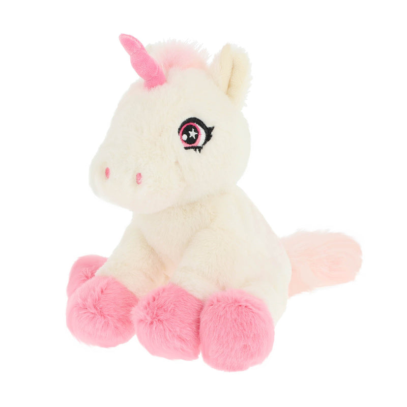 Ponytails Unicorn Plush - White