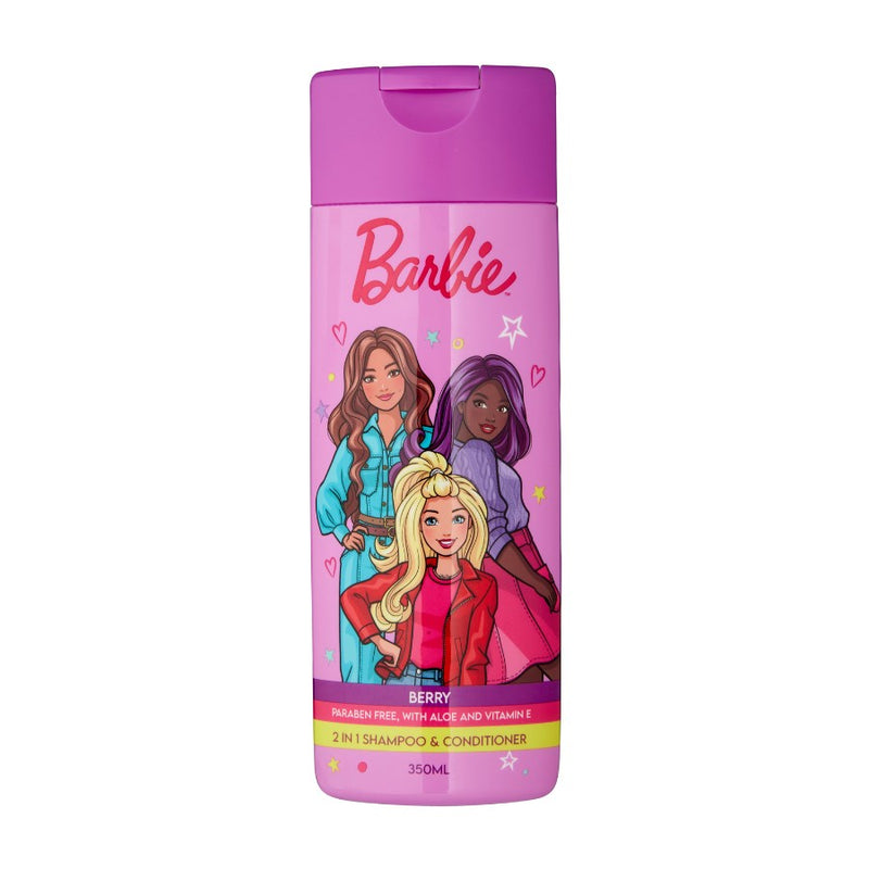 Barbie 2 in 1 Shampoo & Conditioner - Berry