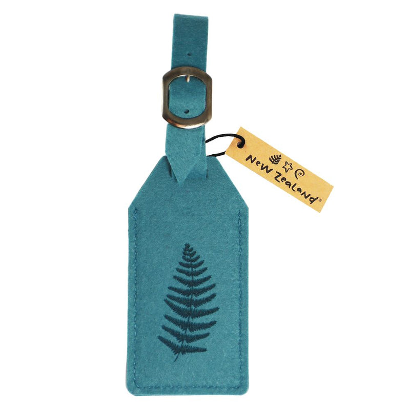Luggage Tag - Fern Teal