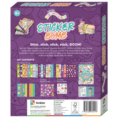 Kaleidoscope Sticker Bomb Squishmallows