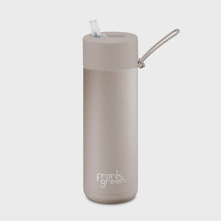 Frank Green Ceramic Reusable Bottle 595ml - Moon Dust