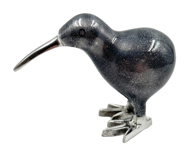 Kiwi Miniature - Glitter Grey