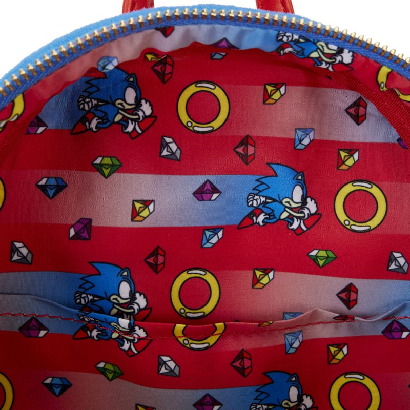 Loungefly - Sonic The Hedgehog - Classic Cosplay Plush Mini Backpack