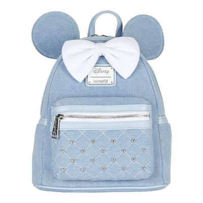 Loungefly - Disney - Minnie Mouse Denim US Exclusive Mini Backpack