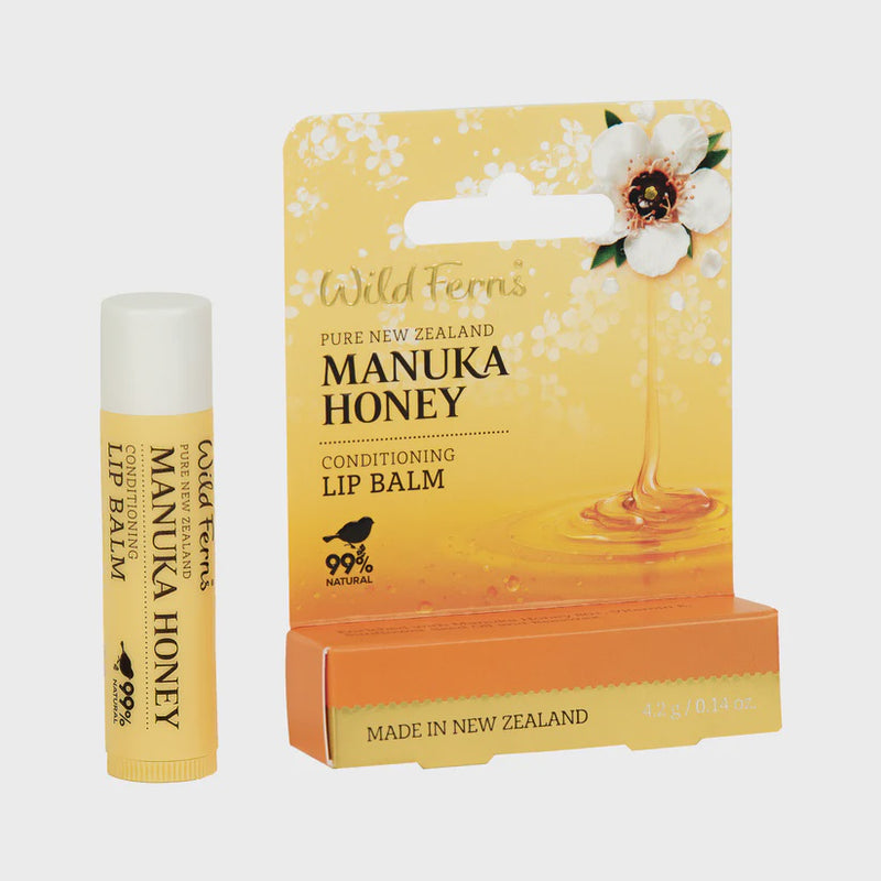 Wild Ferns Manuka Honey Lip Balm Chapstick
