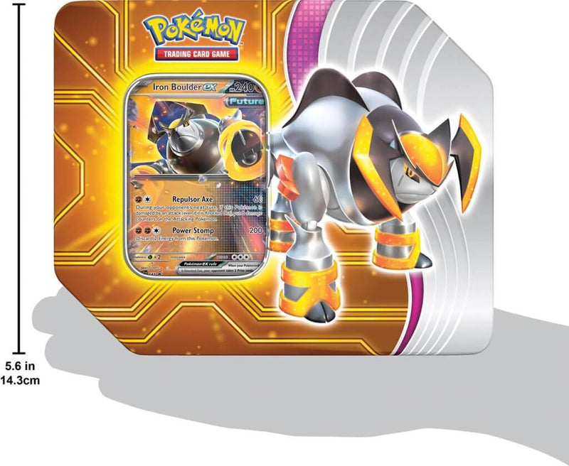 Pokemon TCG: Paradox Destinies Tin - Iron Boulder