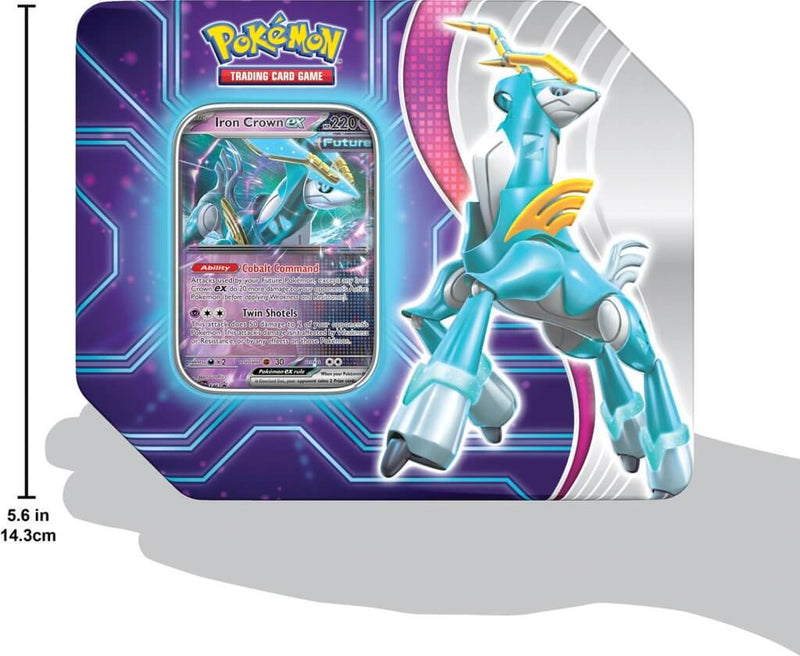 Pokemon TCG: Paradox Destinies Tin - Iron Crown