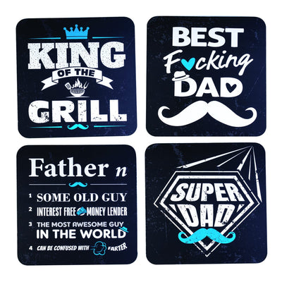 Dad Coasters Set