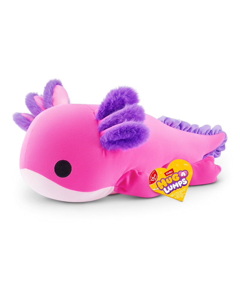 Hug A Lumps Plush - Ally the Axolotl