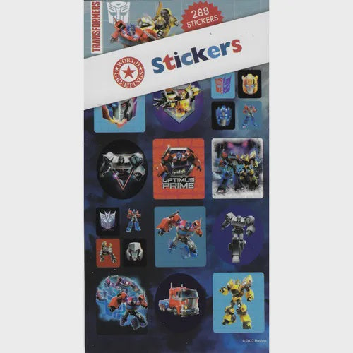 Transformers Sticker Book