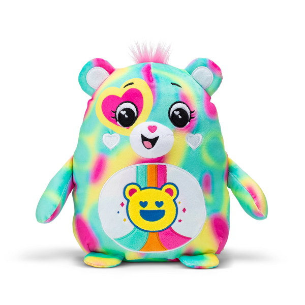 Care Bears Squishies Plush - Good Vibes Bear