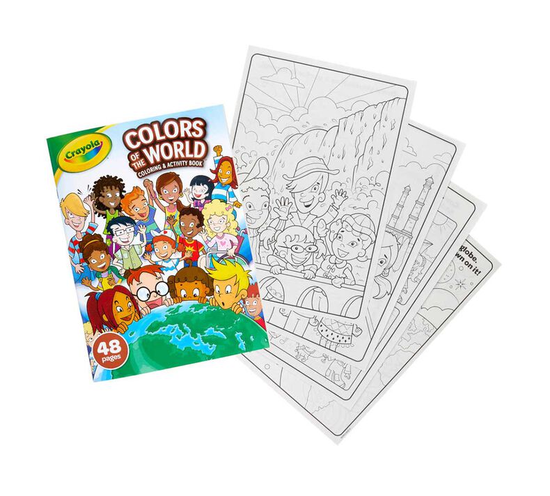 Crayola Colours of the World Colouring & Activity Book