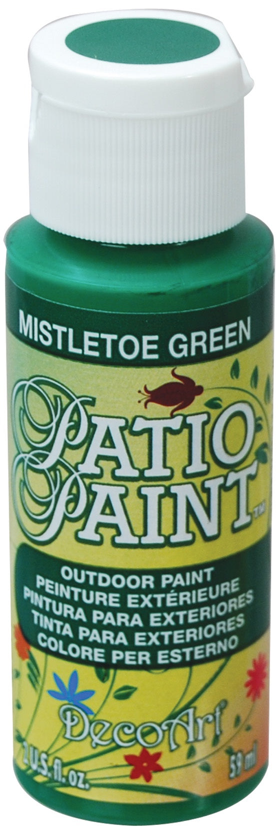 Deco Art Patio Paint 2oz - Mistletoe Green