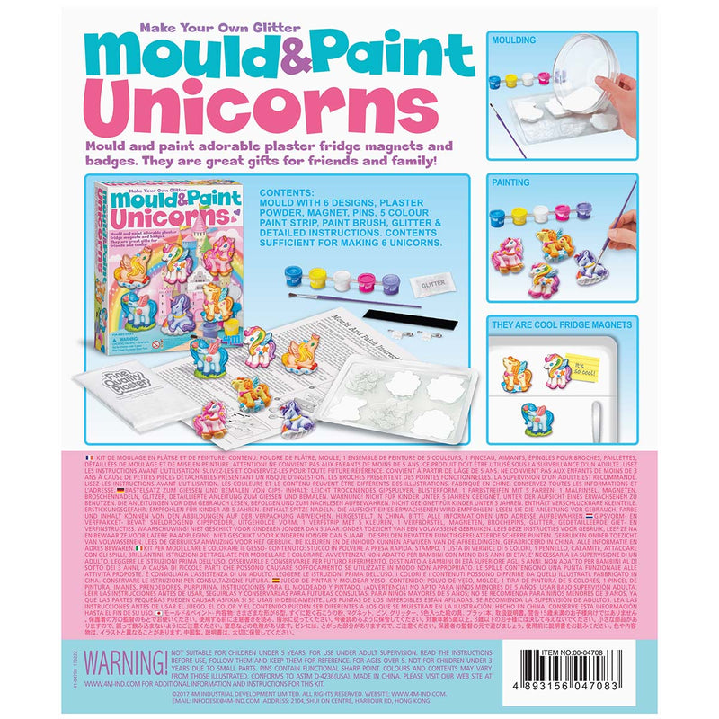 4M Mould & Paint Unicorns