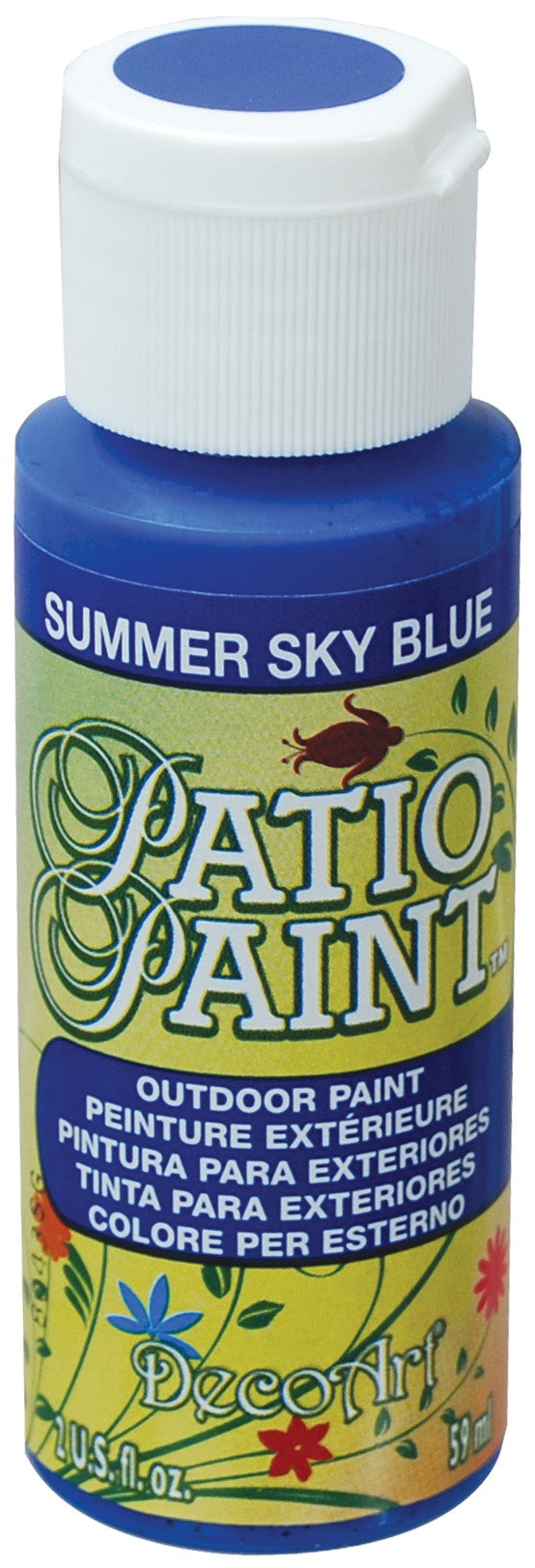 Deco Art Patio Paint 2oz - Summer Sky Blue