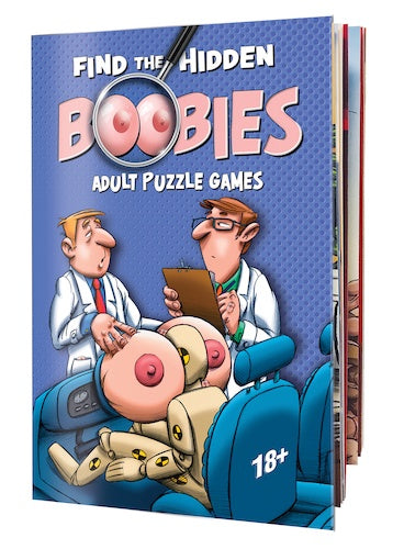 Find The Hidden Boobies - Adult Puzzle Book