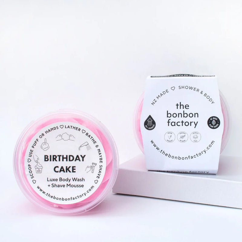 The Bonbon Factory - Birthday Cake Body Wash Mousse
