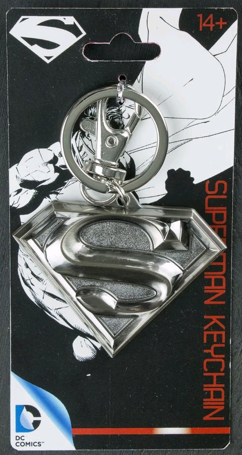 Superman - Superman Logo Pewter Keychain