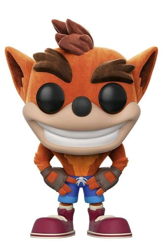 Pop! Crash Bandicoot Flocked