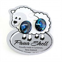 Paua Assorted Earrings - Sheep Card