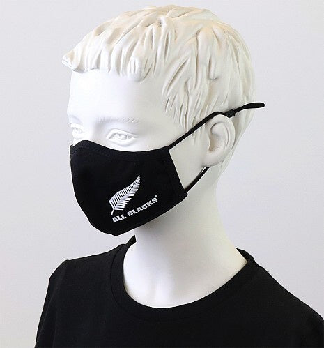 All Blacks Face Mask - Kids