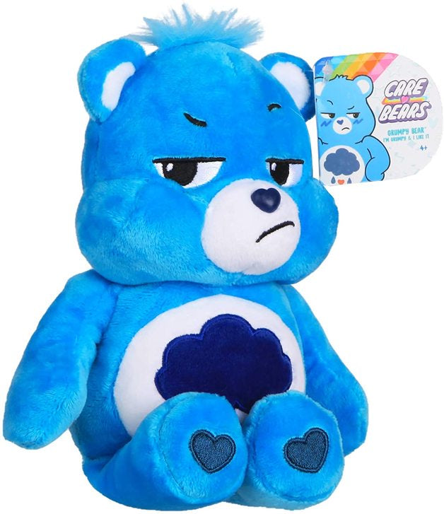 Care Bears - Basic Bean Plush - Grumpy Bear