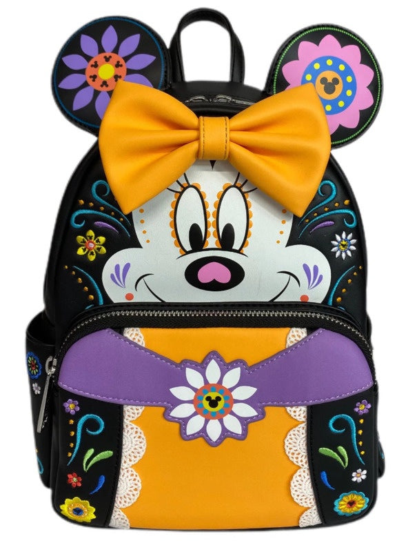 Loungefly - Disney - Minnie Mouse Sugar Skull US Exclusive Mini Backpack
