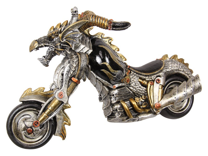 Steampunk Bike Skull Hell Rider