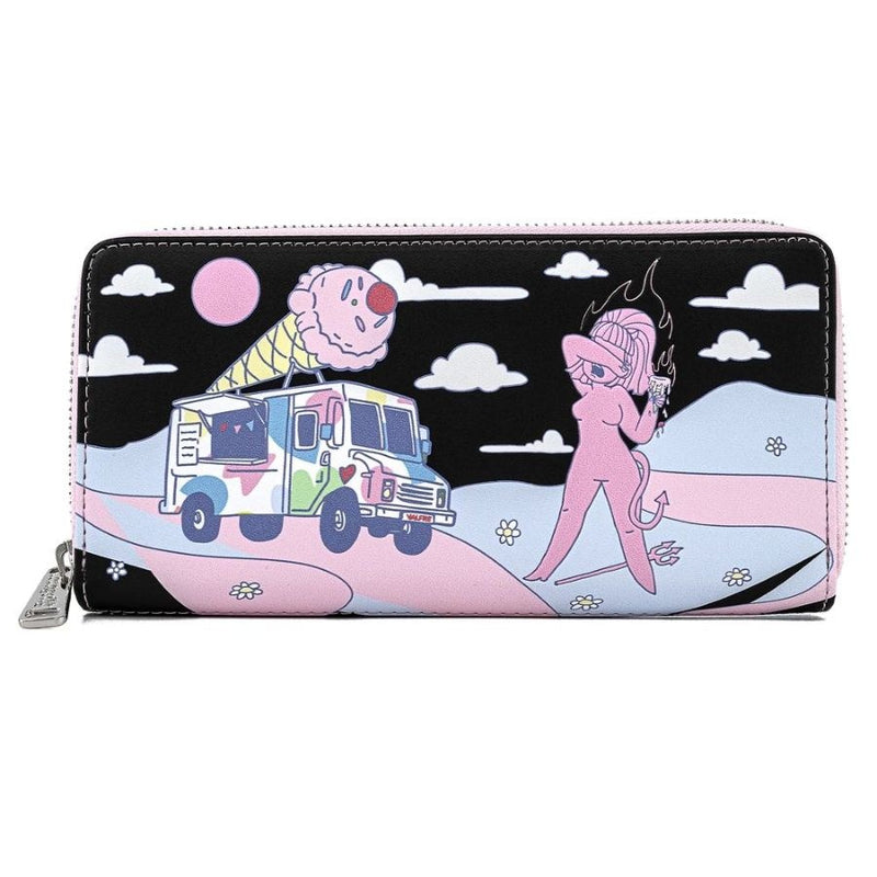 Loungefly - Valfre - Lucy Ice Cream Truck Zip Purse