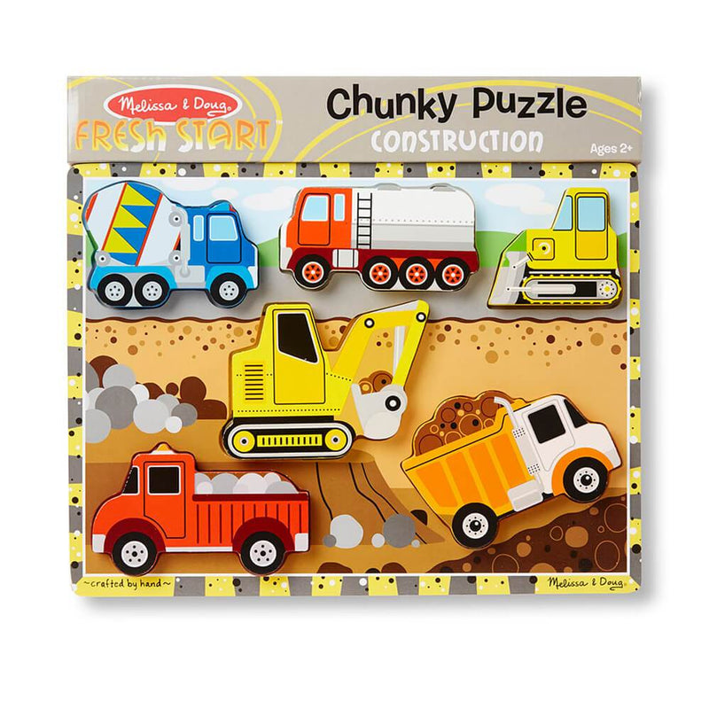 Melissa & Doug - Chunky Puzzle Construction