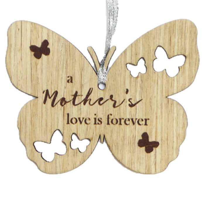 Butterfly Kisses - Hanging Ornament - A Mother&