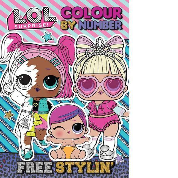 LOL Surprise Colour By Number