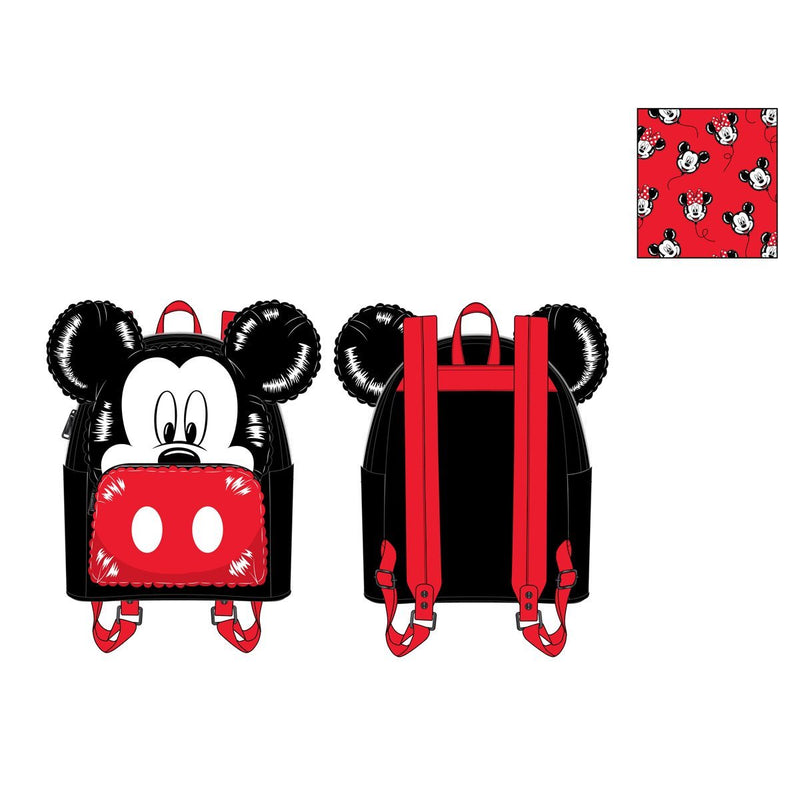 Loungefly - Mickey Mouse Balloon Mini Backpack