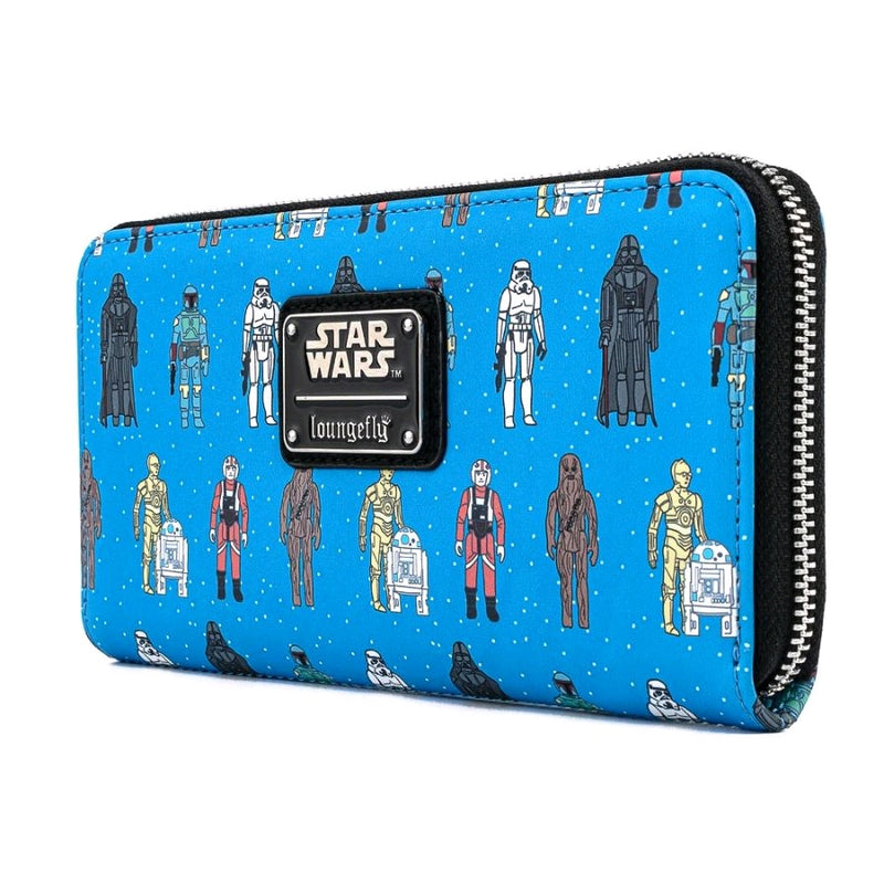 Loungefly - Star Wars - Action Figures Zip Purse
