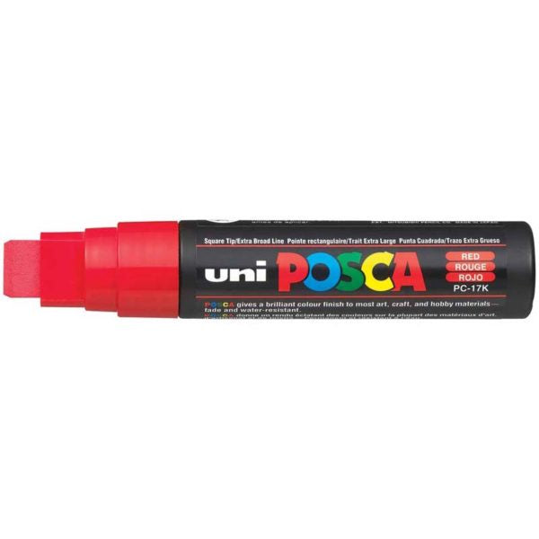 Uni Posca Marker PC-17K Red