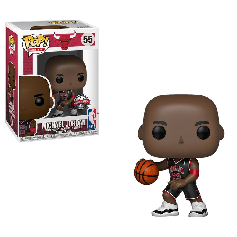 NBA: Bulls - Michael Jordan (Black Uniform) Pop! Vinyl
