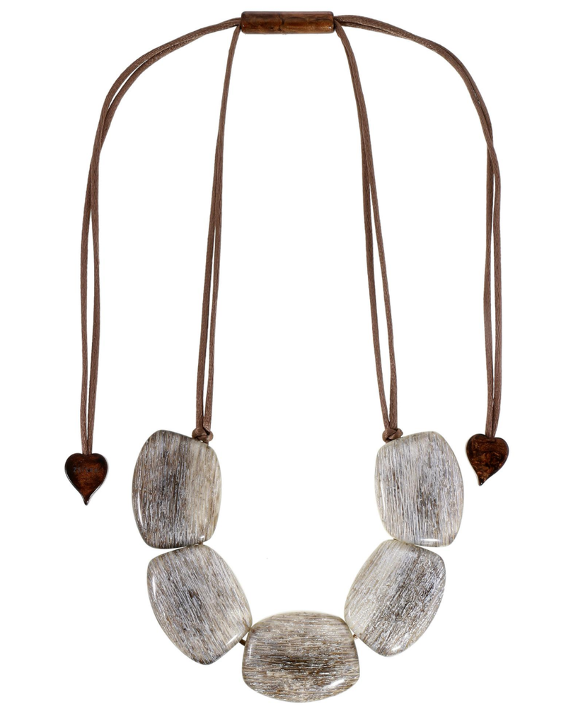 Zsiska Elia 5 Beads Necklace