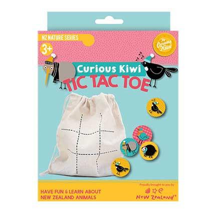 Curious Kiwi Travel Games - Tic Tac Toe