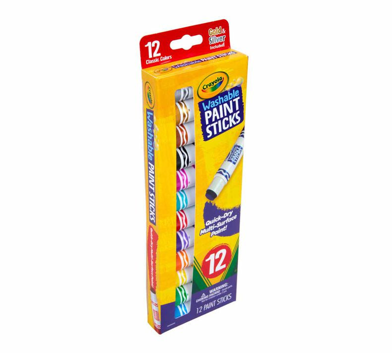 Crayola Washable Paint Sticks 12pk