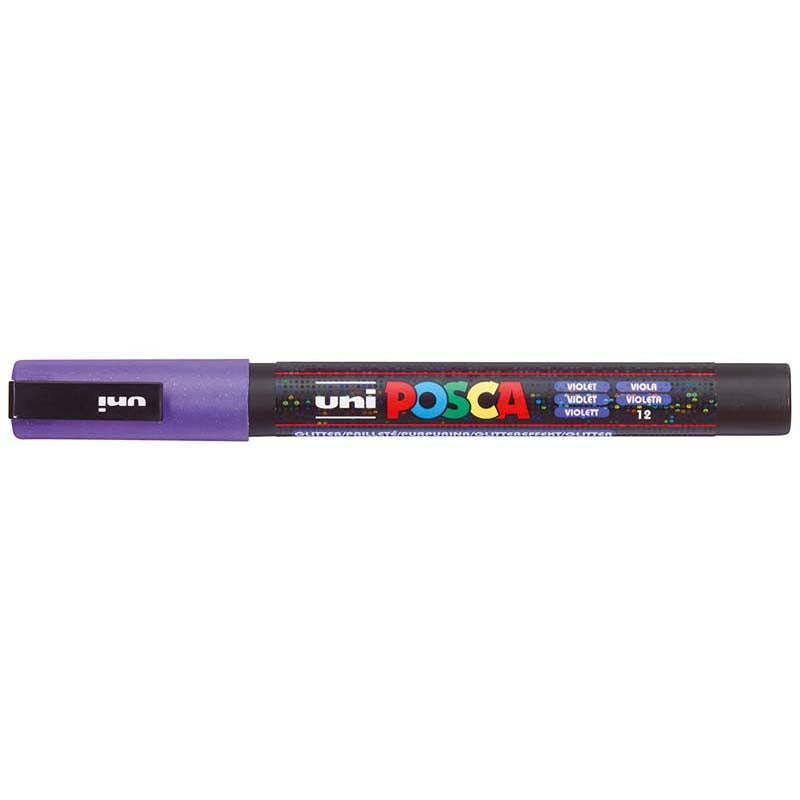 Uni Posca Marker PC-3ML Glitter Violet