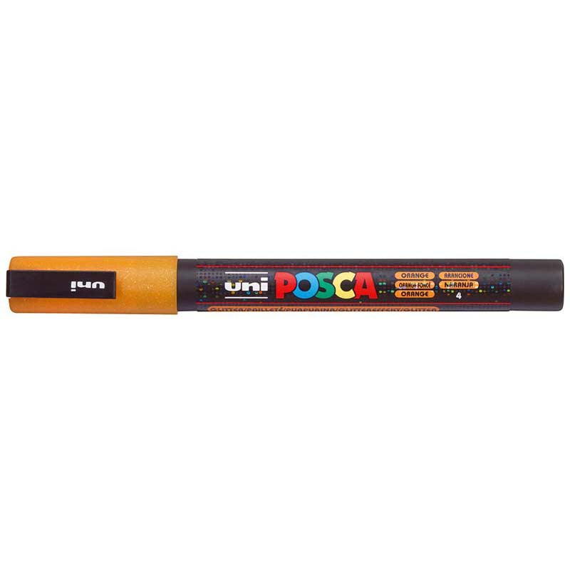 Uni Posca Marker PC-3ML Glitter Orange