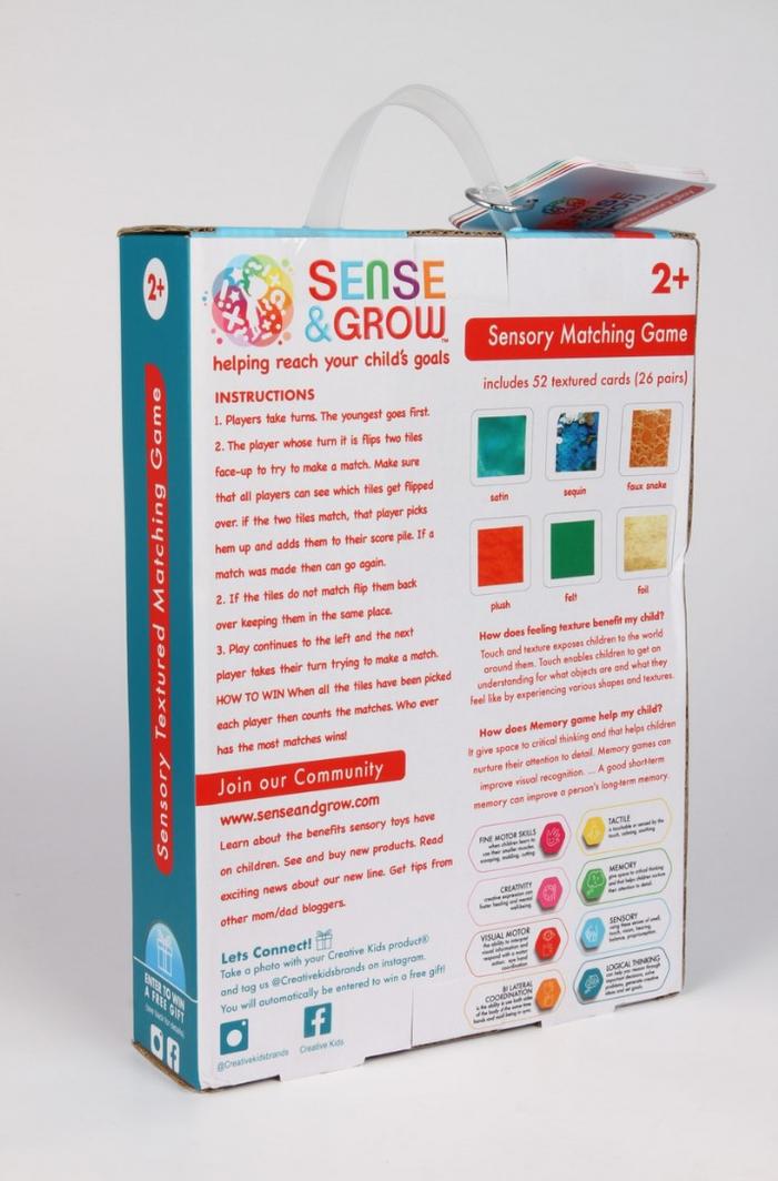 Sense & Grow - Textured Matching Game
